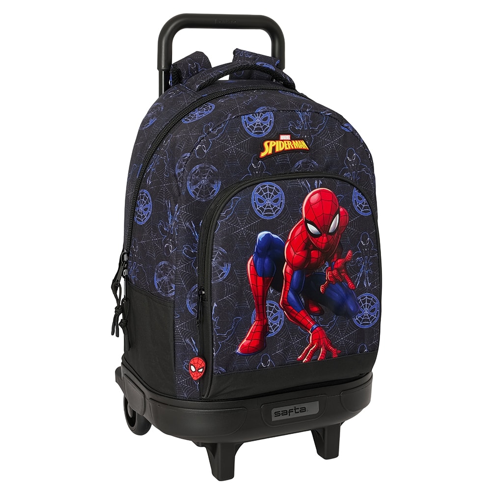 Spiderman Attack Backpack W/Removable Trolley Large