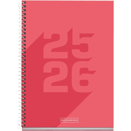 Diary 2025-2026 Mr Basic Coral