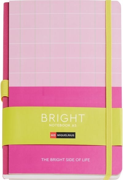 Notebook Mr Bright A5 Dotted 96Sh Pink