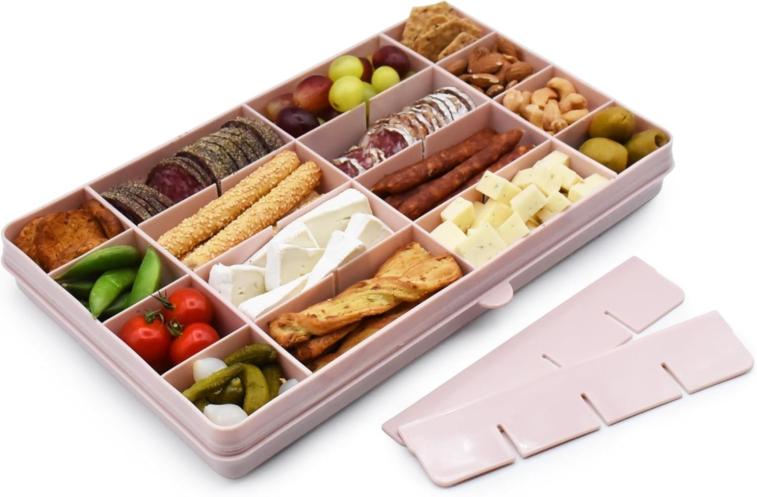 Melii Snackle Box XL – Divided Snack Container