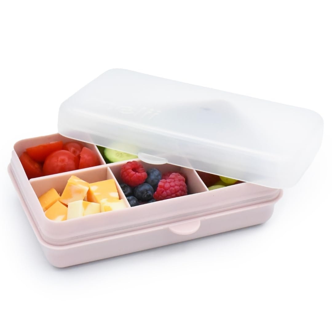 Melii Snackle Box Mini 6 Compartment pink