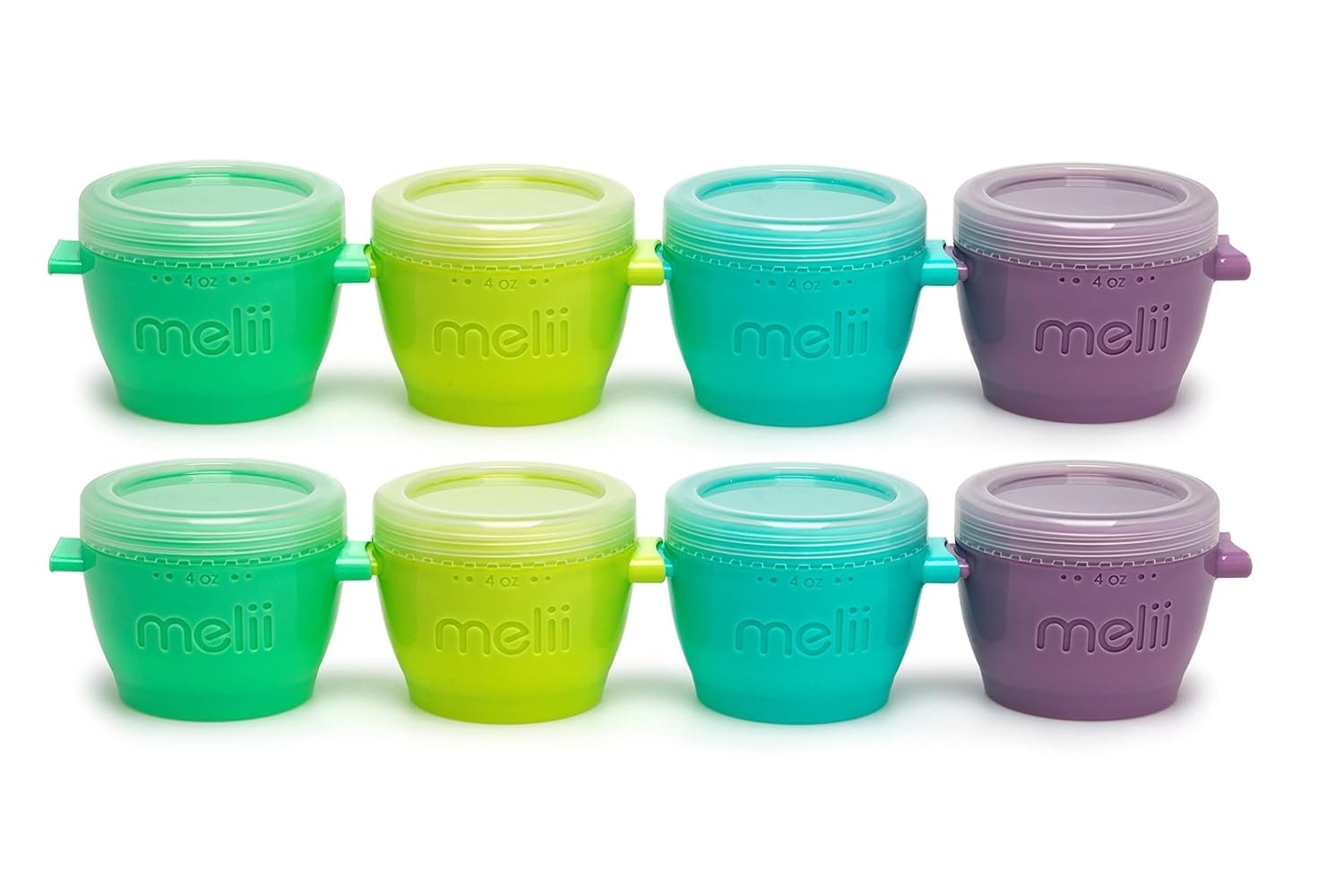 Melii 100% Silicone Snap & Go Pods