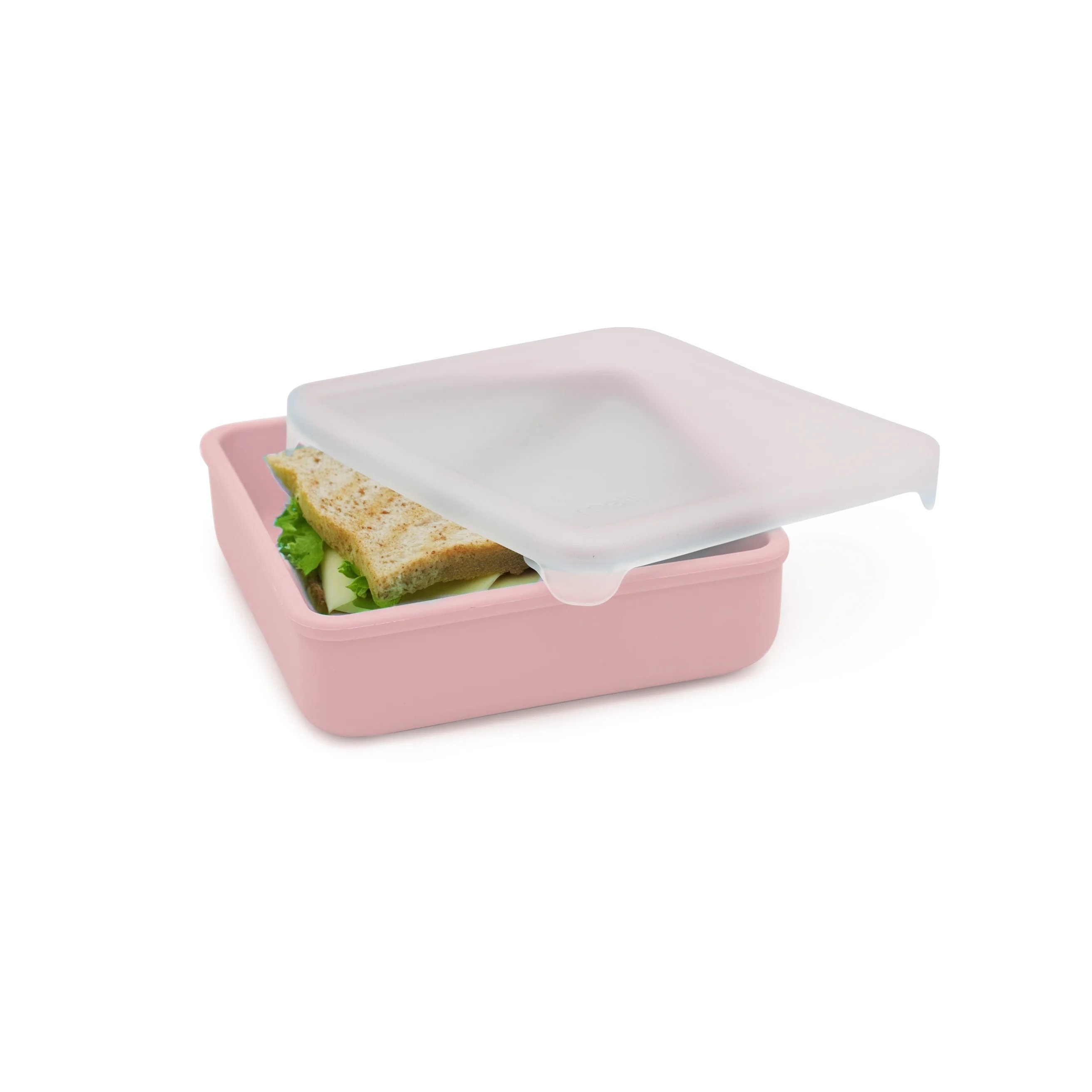 Melii 100% Silicone Sandwich Container PINK 3200