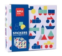 Sticker Game Geometric Vehicles - Apli