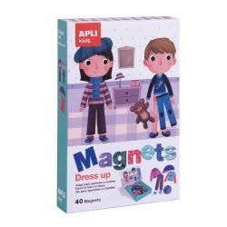Magnets Dress Up Educational 40/Pack - Apli