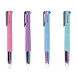Pen Ballpoint Nordik 4 Colors Triangular Shape - Apli