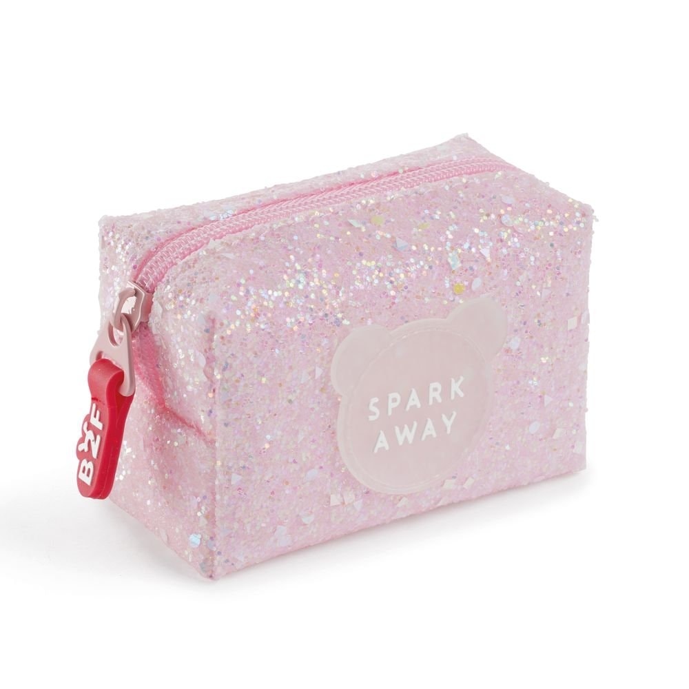 Shinny Coin Purse Mr Pink