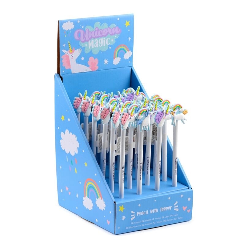 Pencil Unicorn Magic With Pvc Topper Sta341