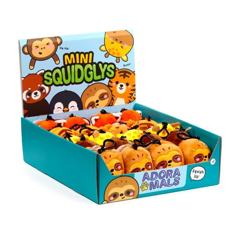 Keyring Squidglys Adoramals Zoo Plush Key289