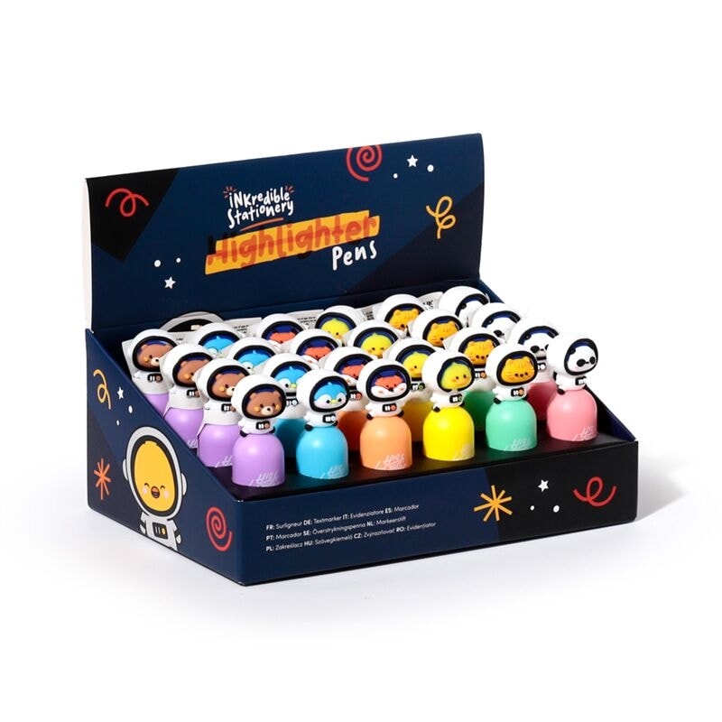 Highlighter Space Team With Topper Sta382