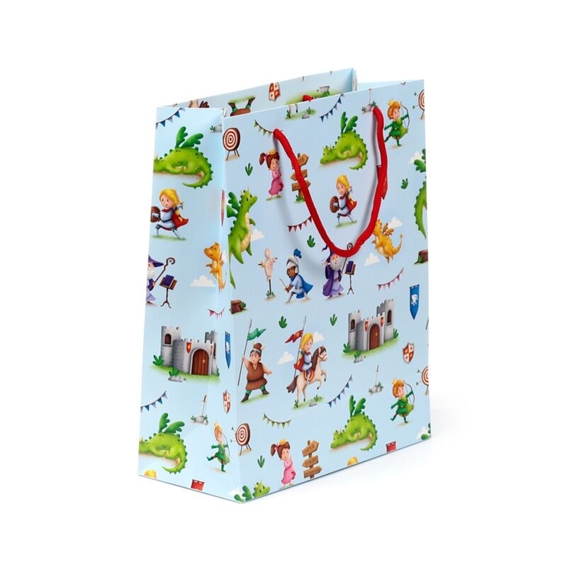 Gift Bag Large Knights And Dragons Gbag121A