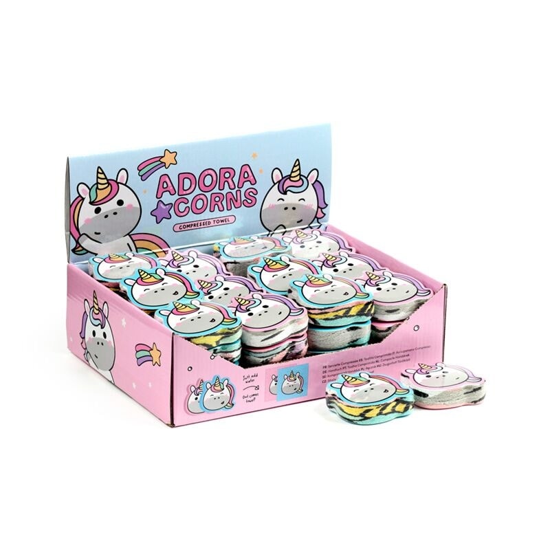 Towel Compressed Adoracorns Unicorn Ct26