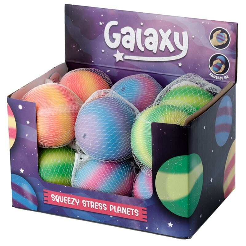 Stress Ball Galaxy Squeezy Planet Ty809