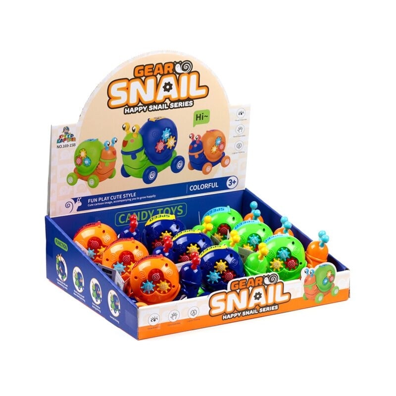Action Toy Press And Go Happy Snail Ty1001