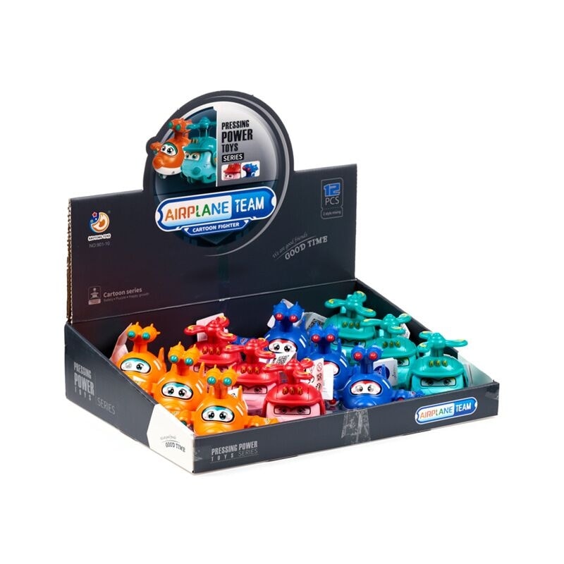 Action Toy Press And Go Cute Aircraft Ty997