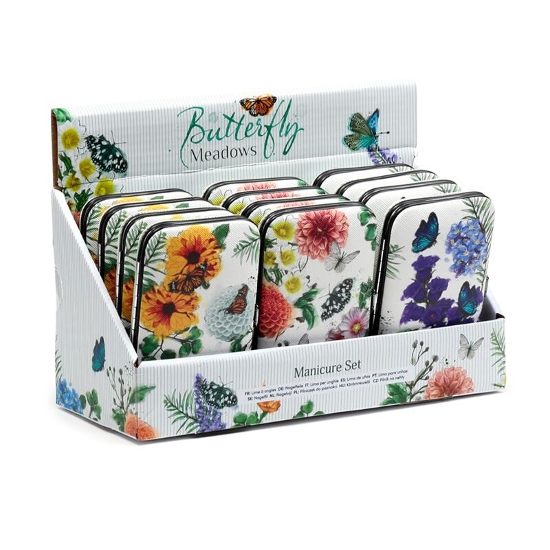 Manicure Set Butterfly Meadows 5/Pack Nail144
