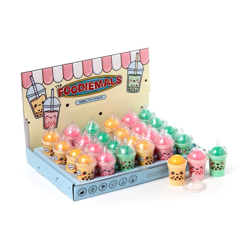 Lip Balm Foodiemals Bubble Tea Holder Lip167