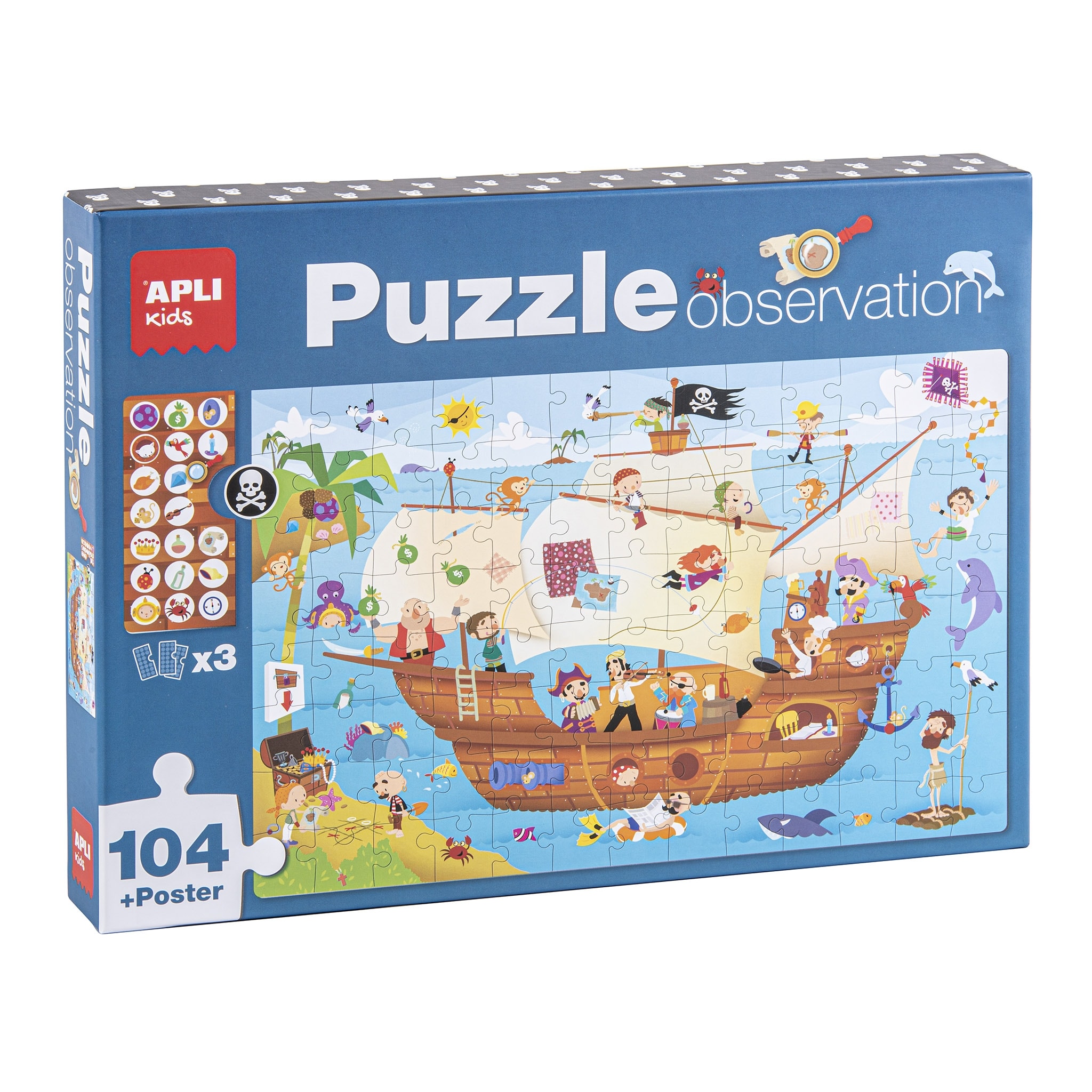 Pirate Ship Puzzle Observation - Apli