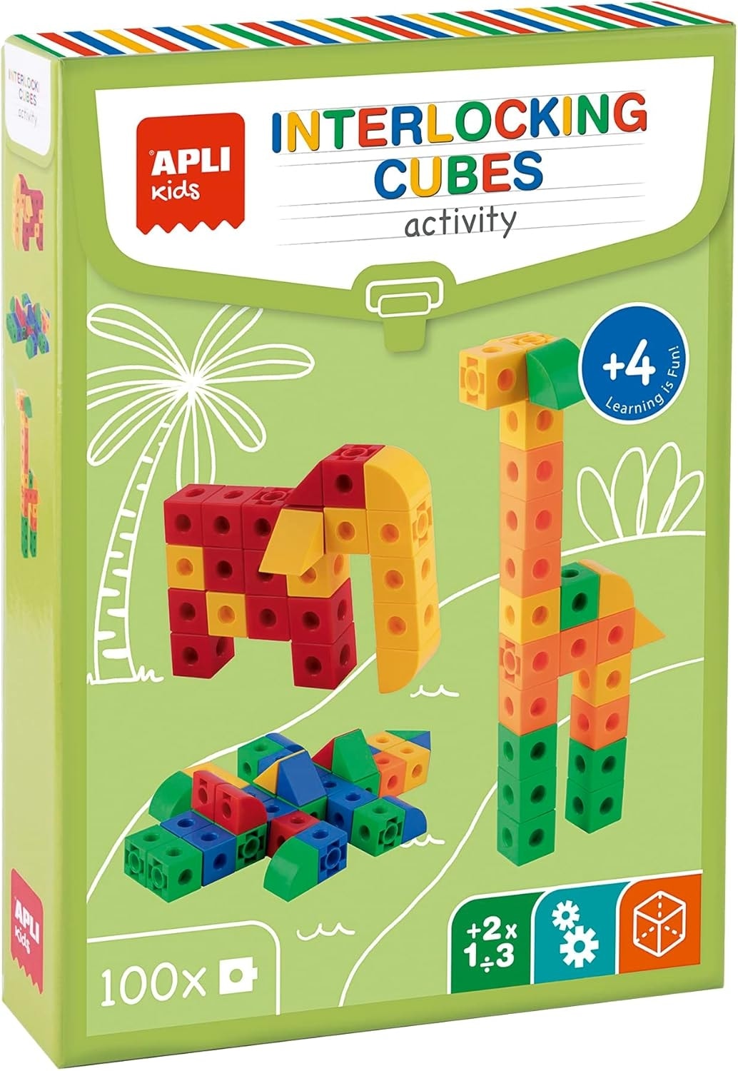 Interloking Cubes Building Game - Apli