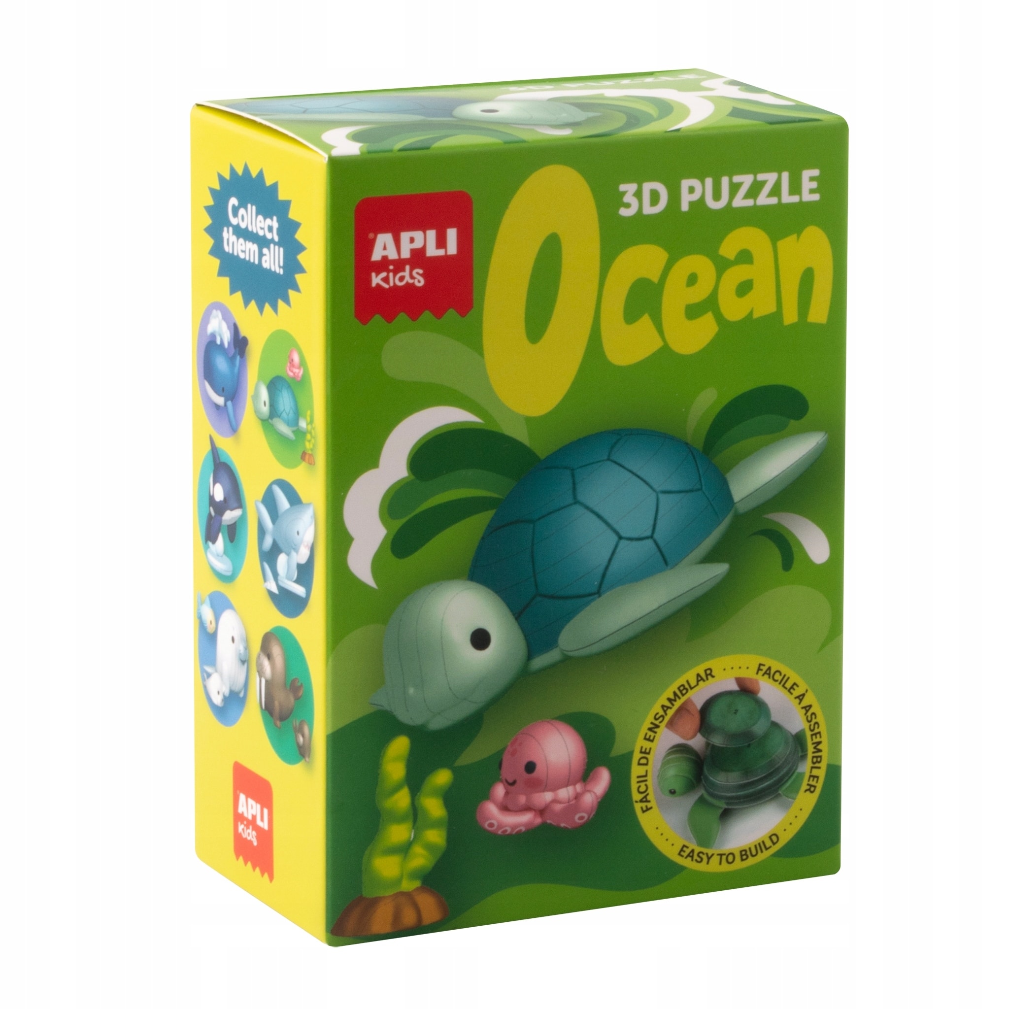 Puzzle 3D Ocean Turtle - Apli
