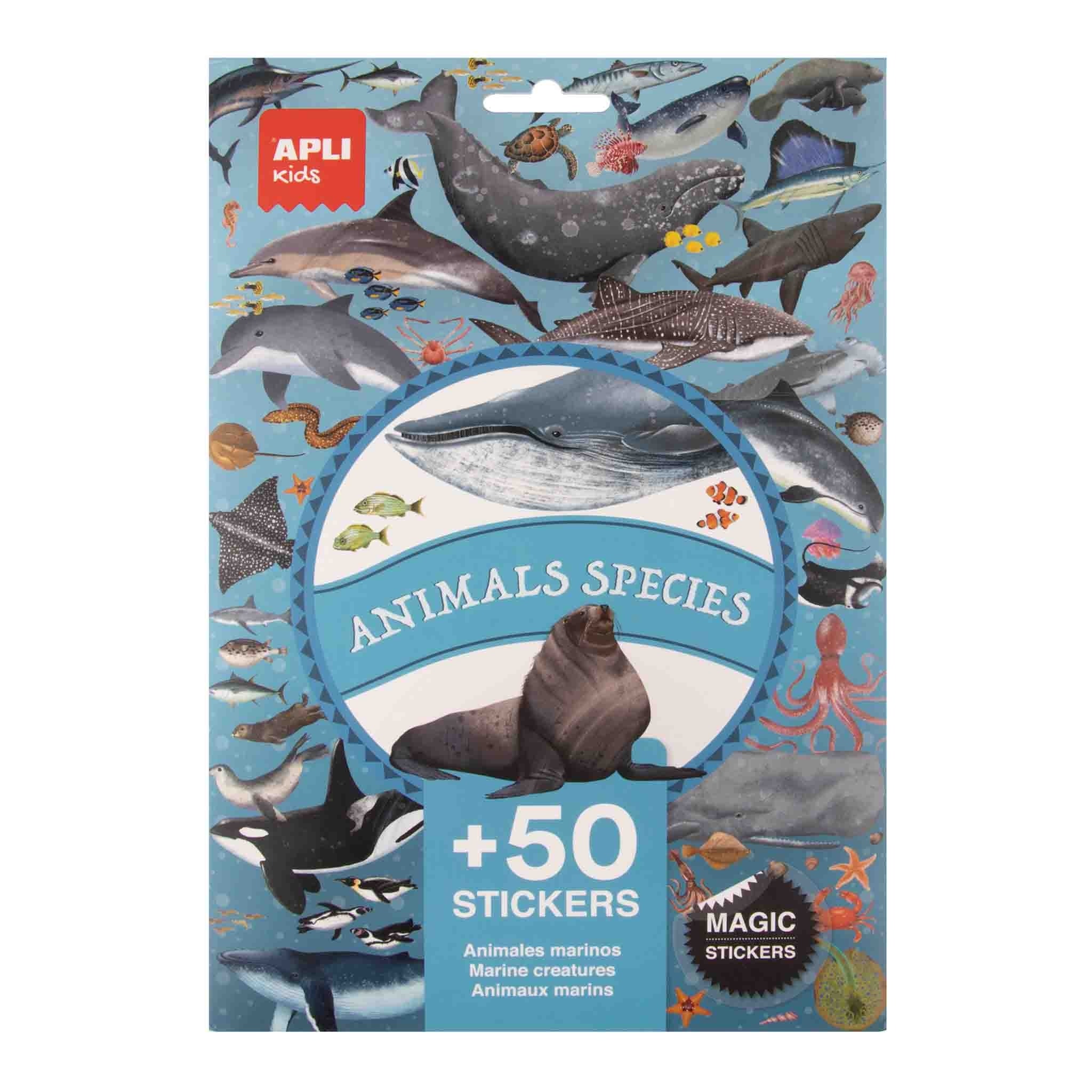 Marine Creature Sticker Realistic - Apli