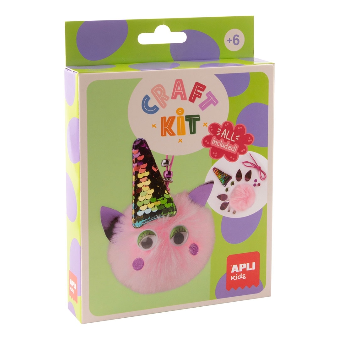 Unicorn Craft Kit Pompom - Apli