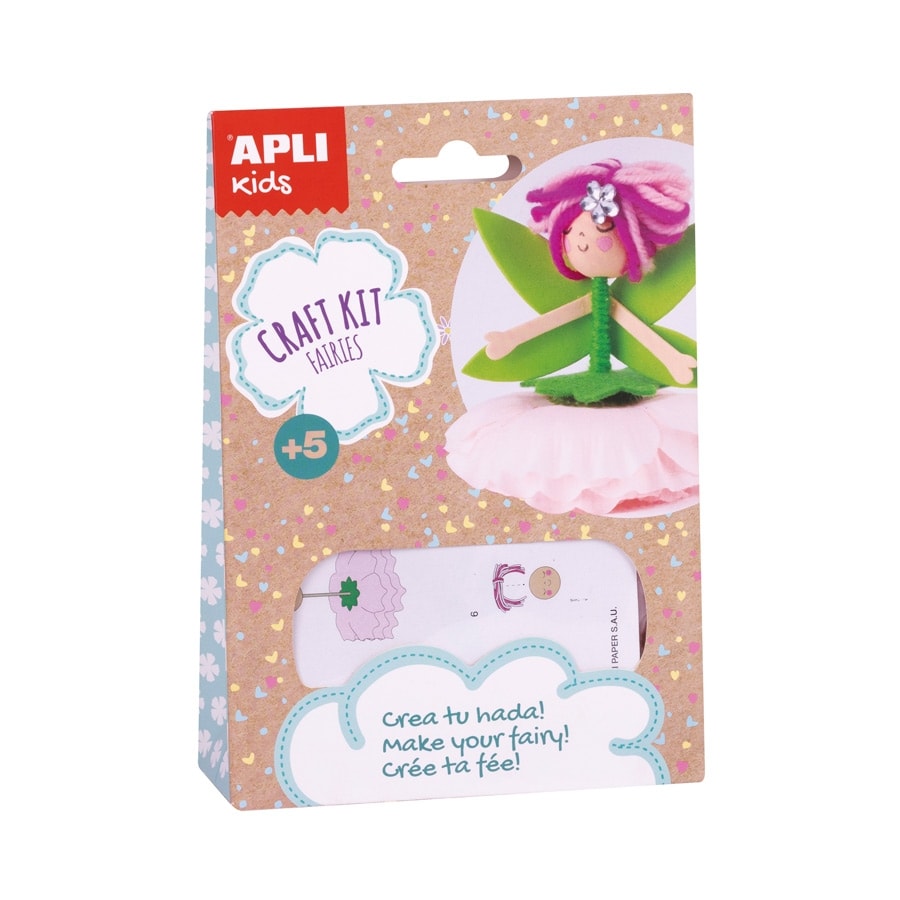Craft Kit Pink Fairy - Apli