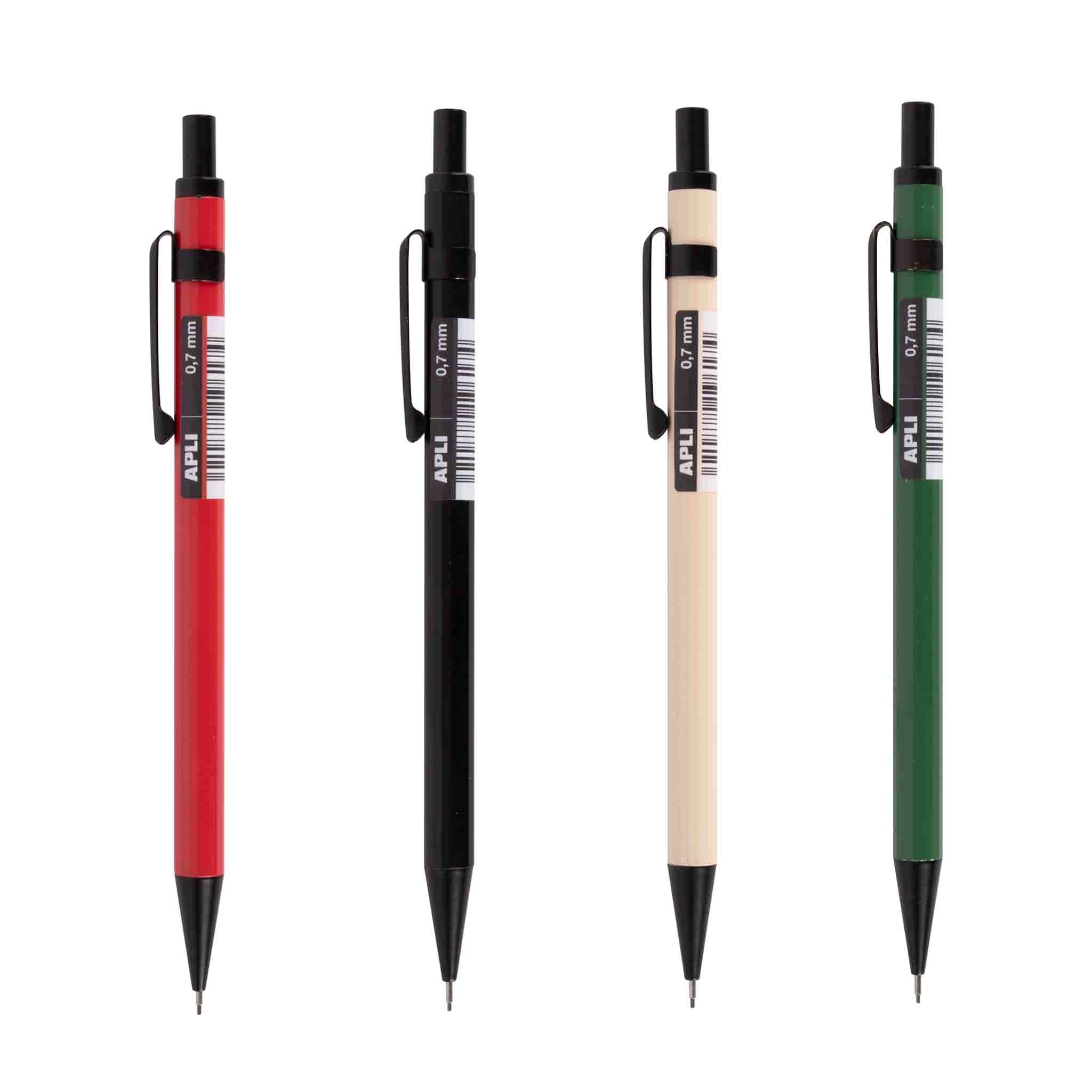 Mechanical Pencil 2.0Mm Soft Texture With Cap And Erase - Apli