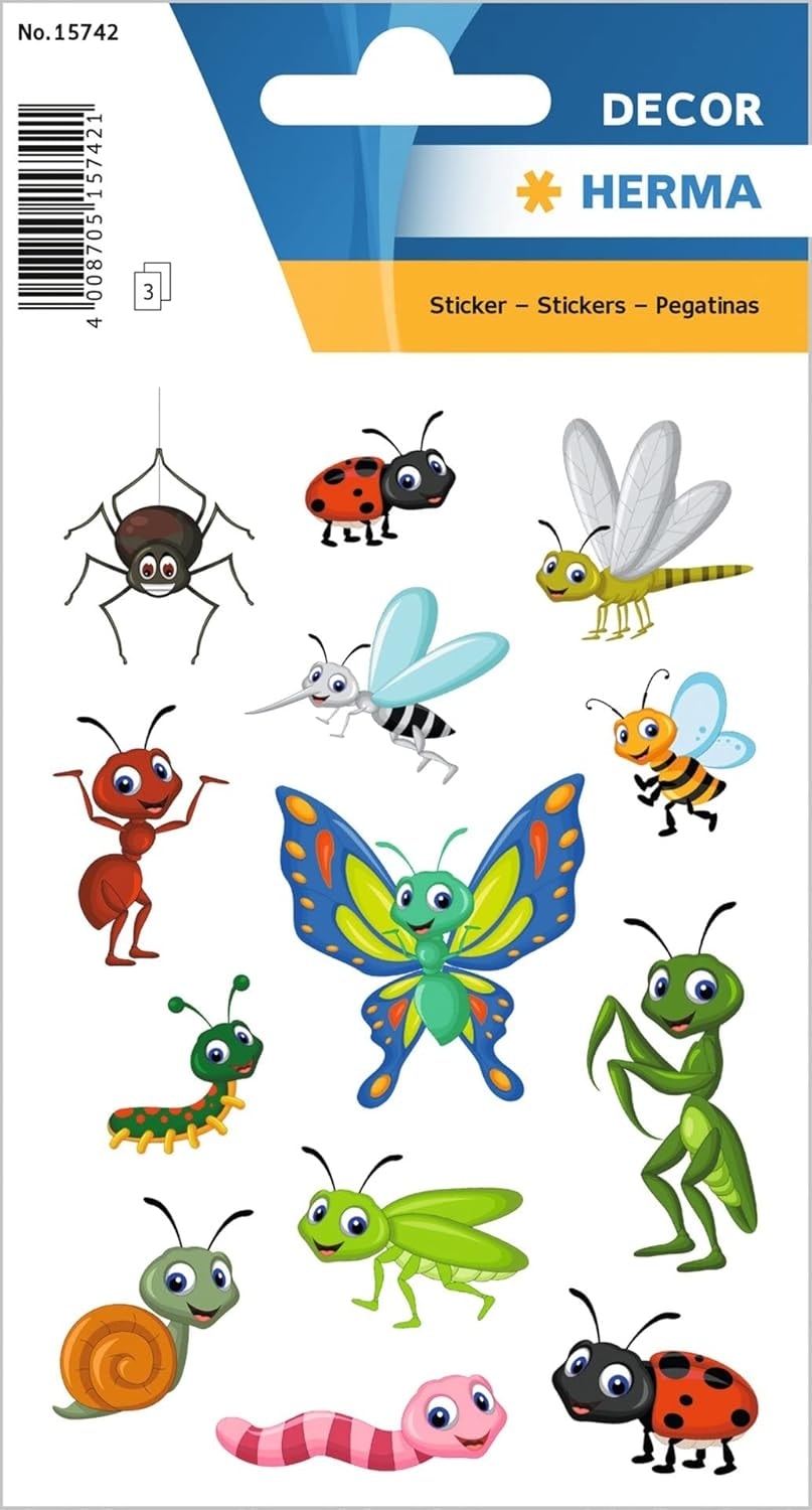 Creepy Crawlies - Sticker Herma