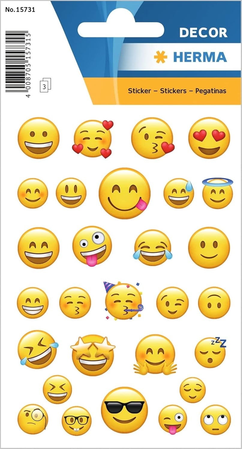 Lovely Emojis - Sticker Herma