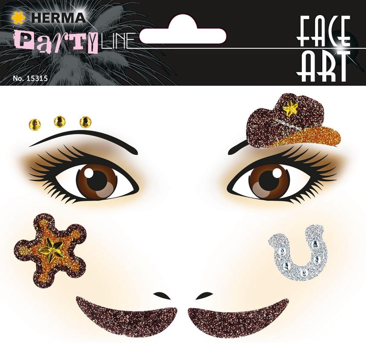 Cowboys - Face Art Herma