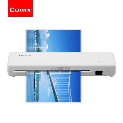 Laminating Machine Comix A4 2 Rolls Grey F9099W
