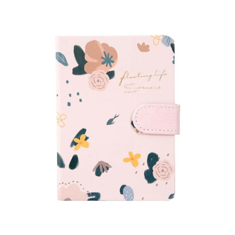 Notebook Comix A6 146Sh Pu Magnetic Buckle Red C6100