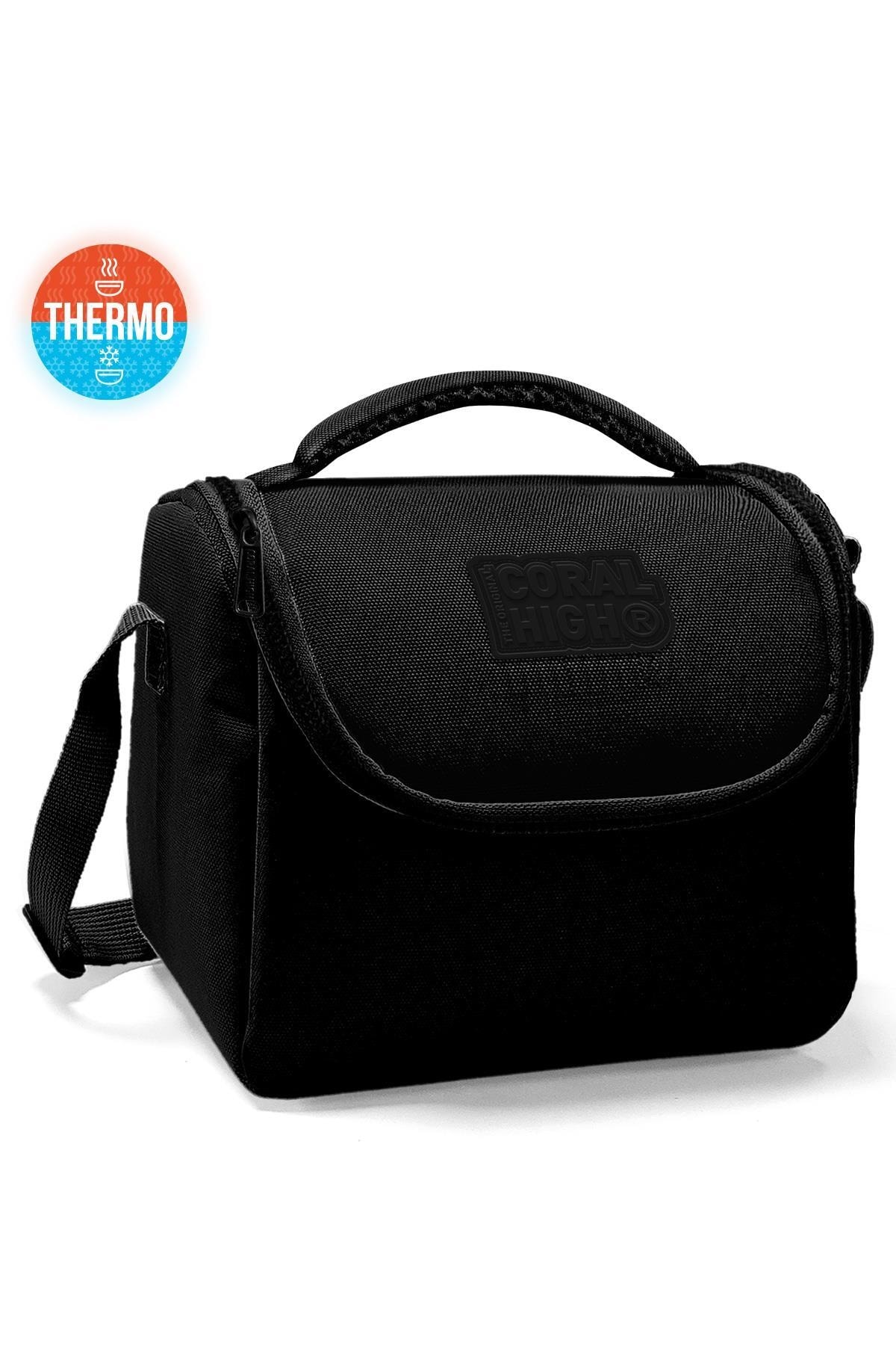 Lunch Bag Coral High Kids Black One Color Thermo 11845