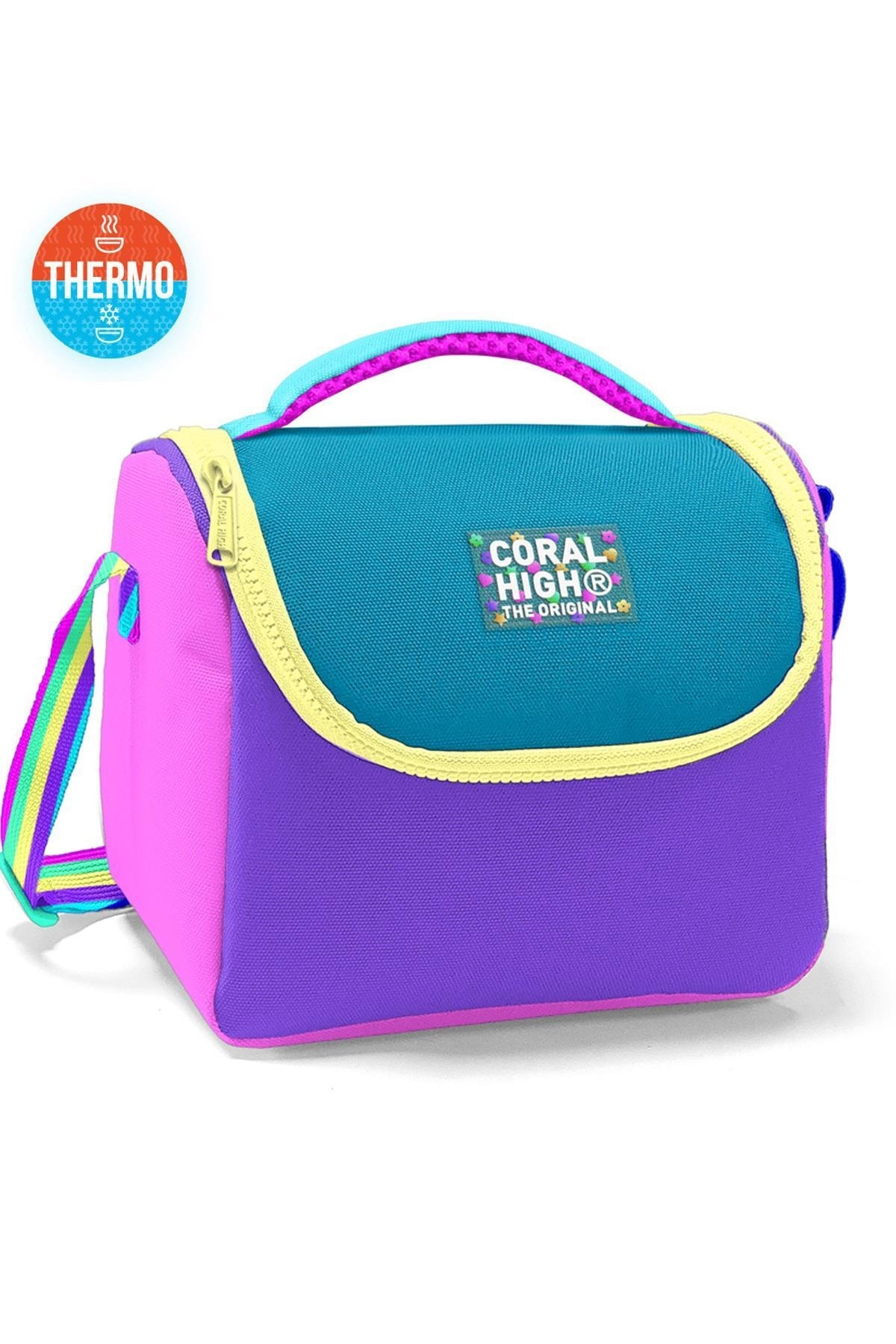 Lunch Bag Coral High Kids Pastel Girls Thermo 11759