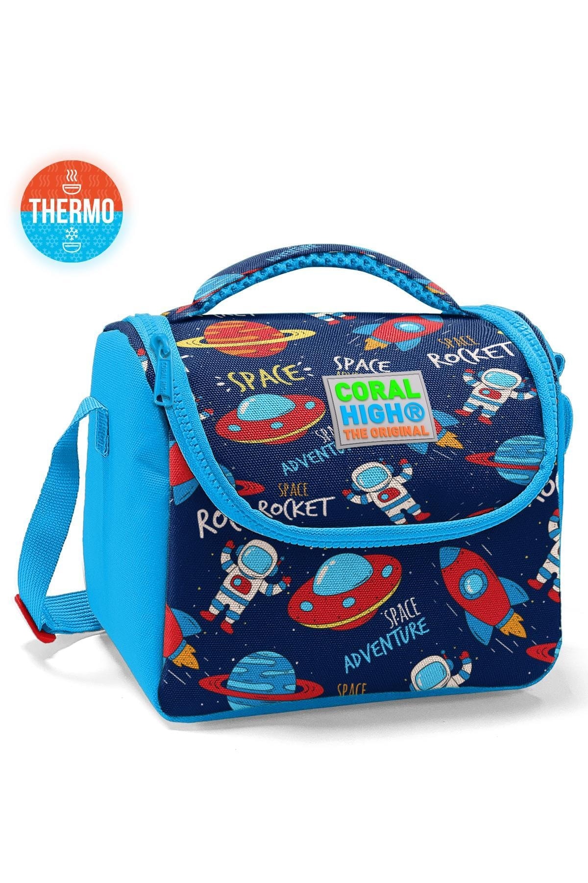 Lunch Bag Coral High Kids Space Thermo 11807
