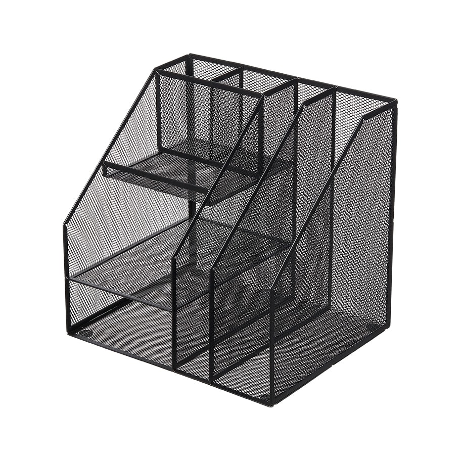 Desk Organizer Comix 7 Compartments Metal Mesh B2076