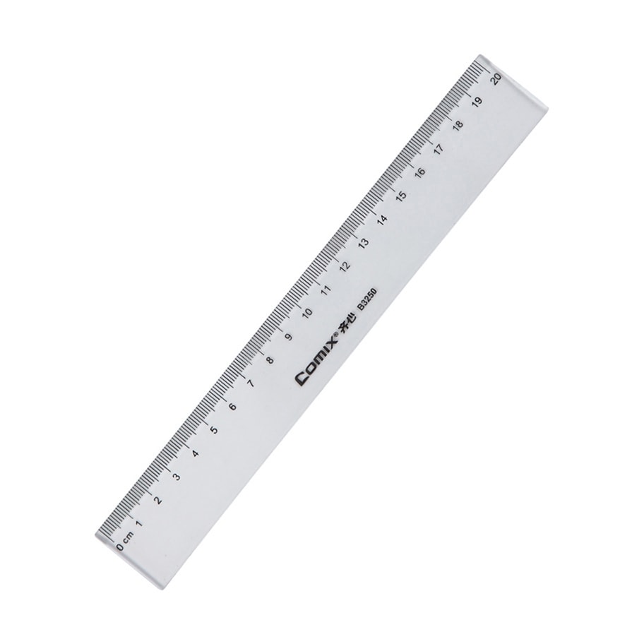 Ruler Comix Plastic 20Cm B3250