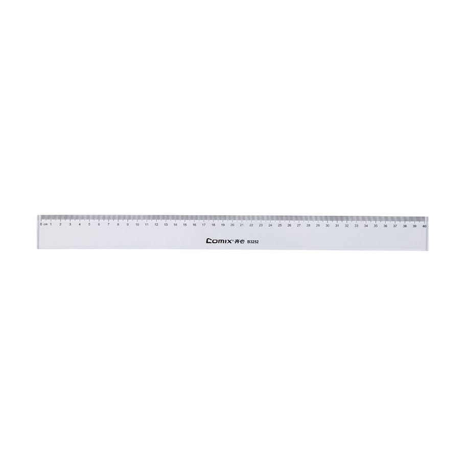 Ruler Comix Plastic 40Cm B3252