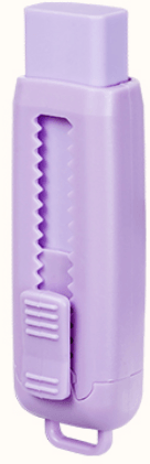 Eraser Comix Retractable Purple B2573
