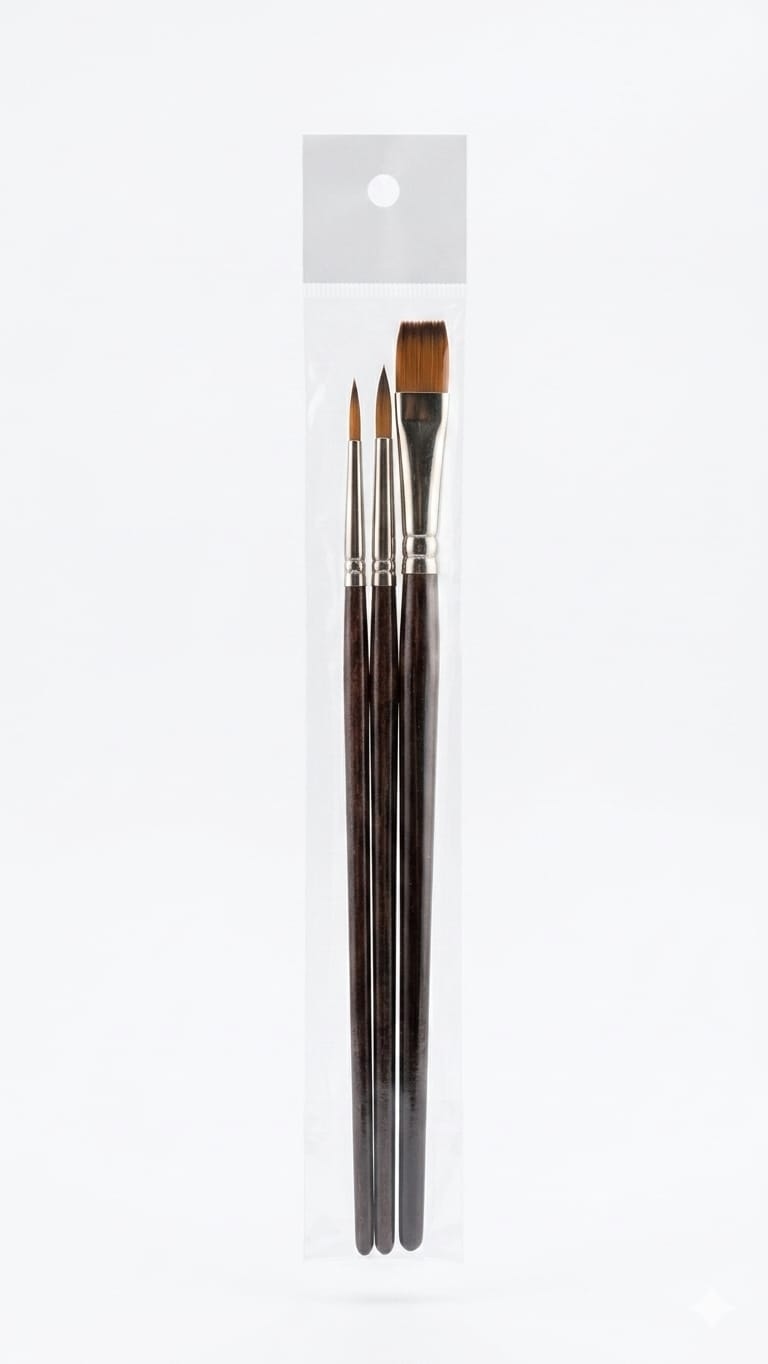 Brush Colour Magus Assorted 3/Pack