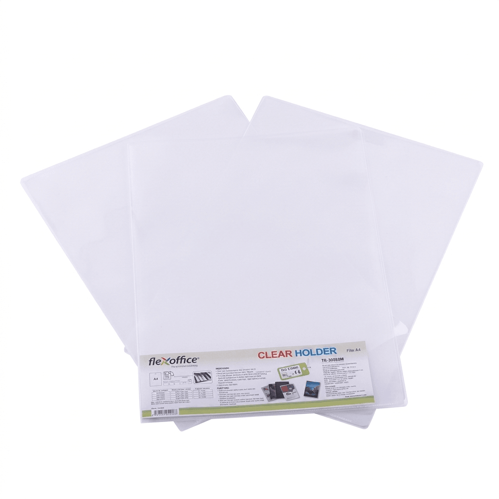 Folder Flexoffice Fc Clear 0.15Mm 10/Pack Fo-Ch02