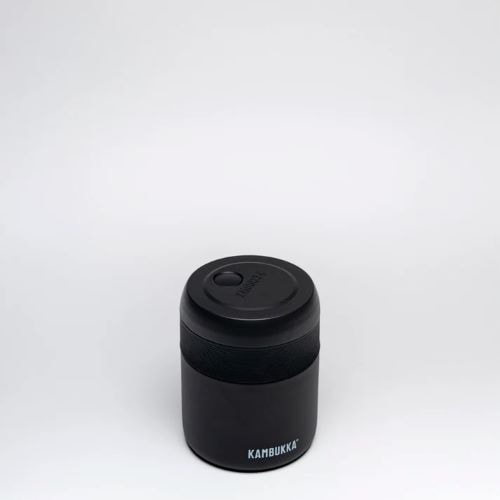 Bora Matte Black Lunch Box Kambukka