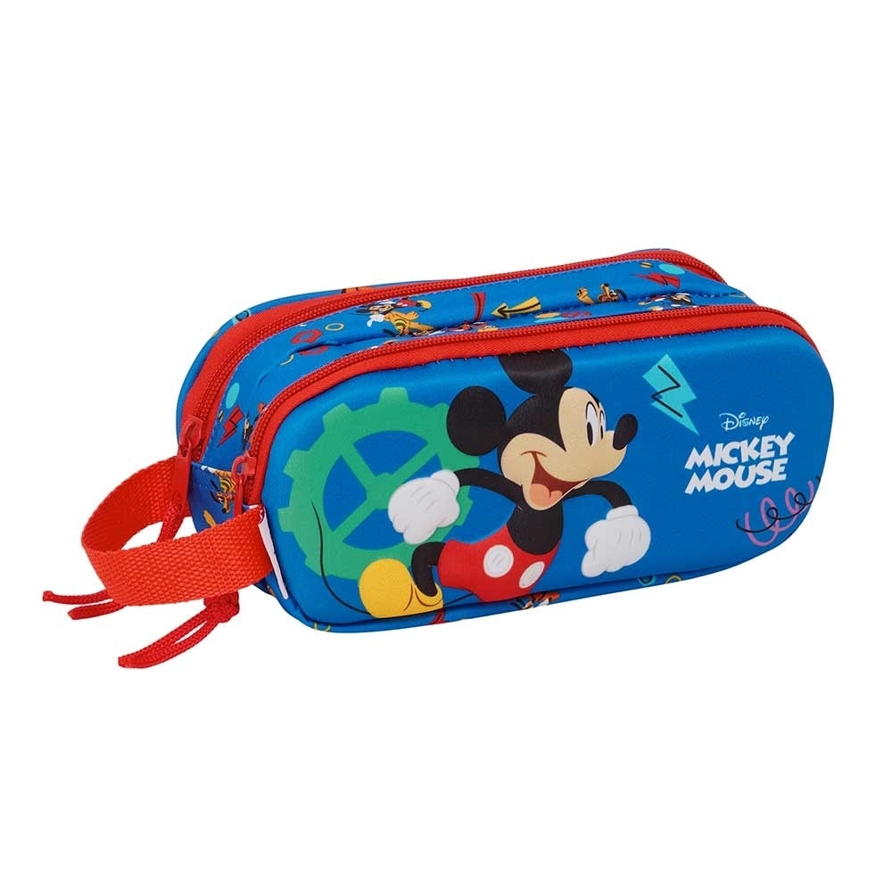 Pencil Case Safta Mickey 3D 2 Comp. 822683512