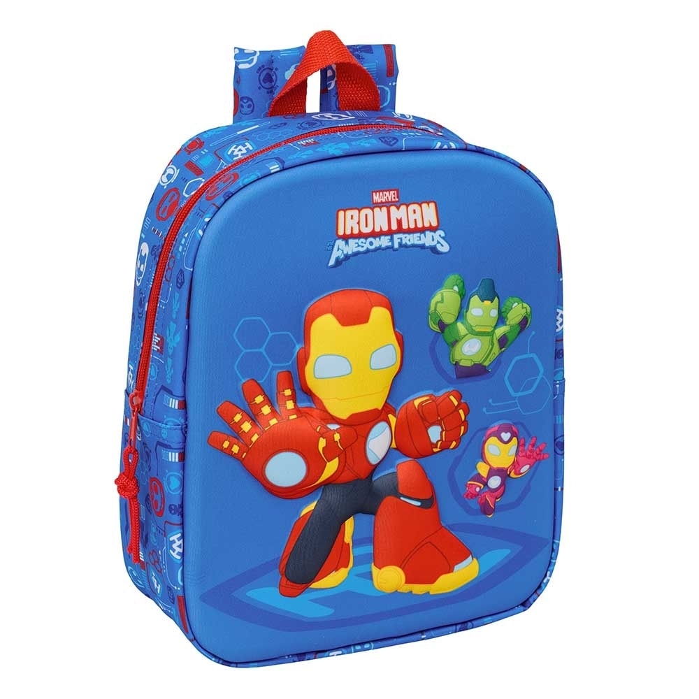 Backpack Safta Iron Man 3D Small 27Cm 622613011