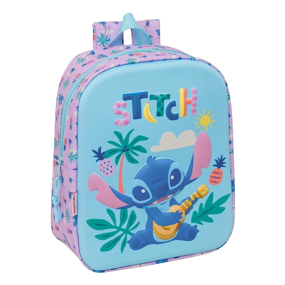 Backpack Safta Stitch 3D Small 27Cm 622669011