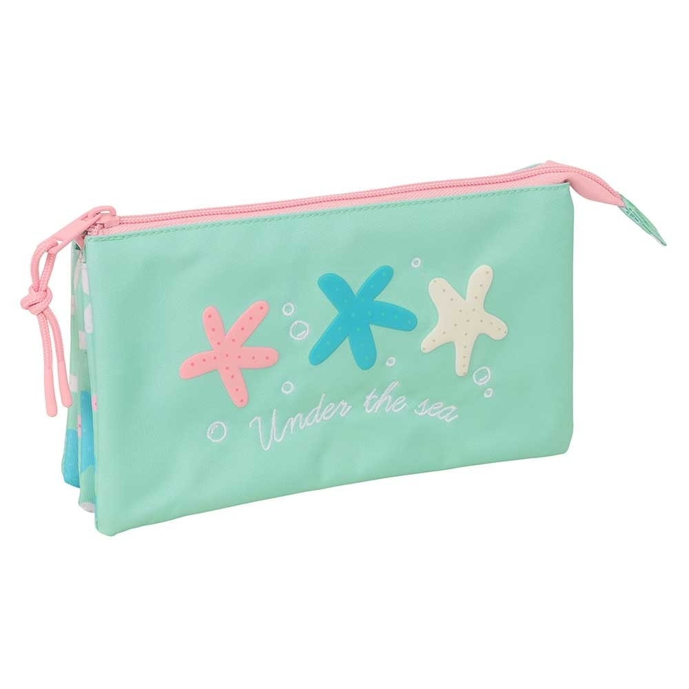 Pencil Case Safta Under The Sea 3 Comp. 842628744