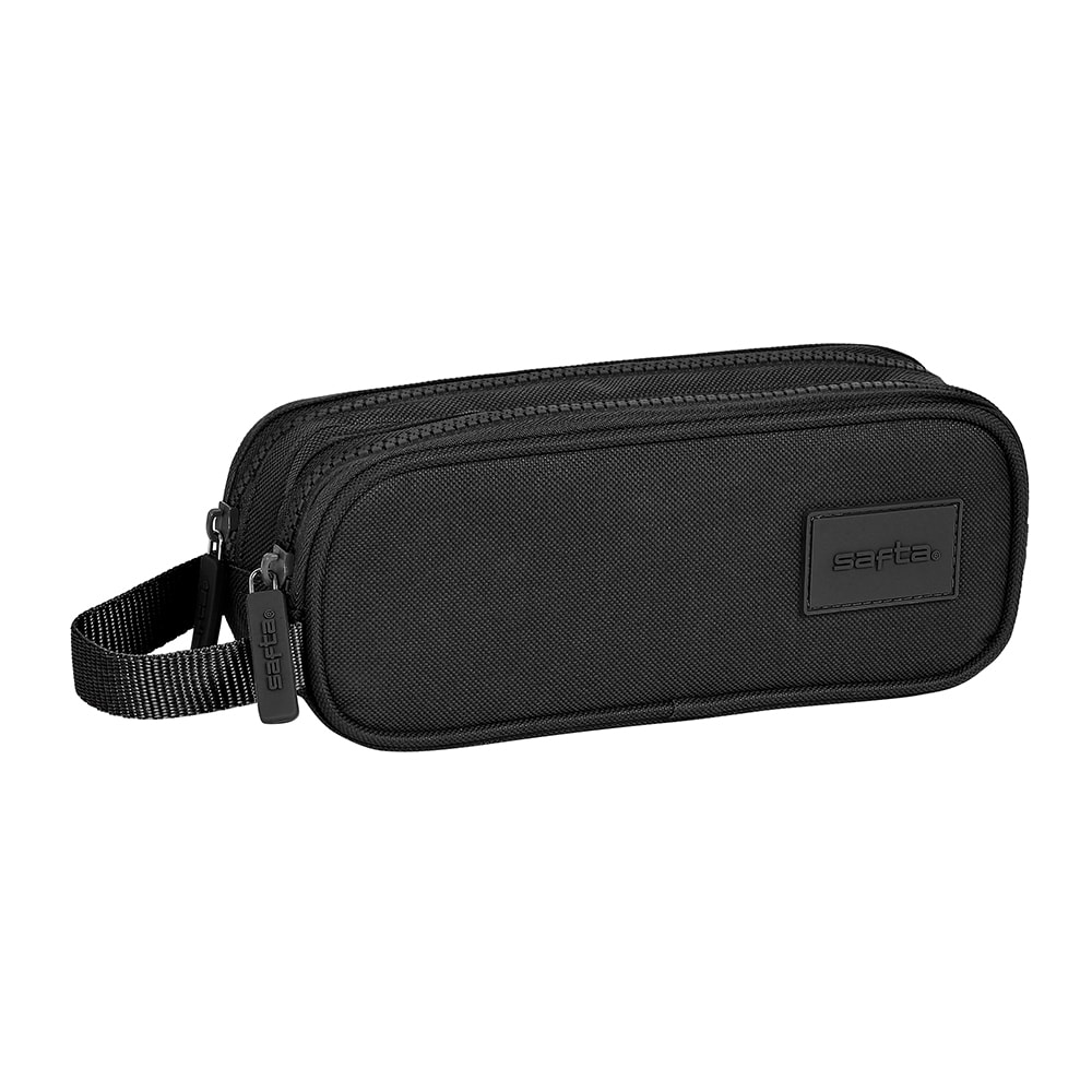 Pencil Case Basics 2 Comp. Black 842333513