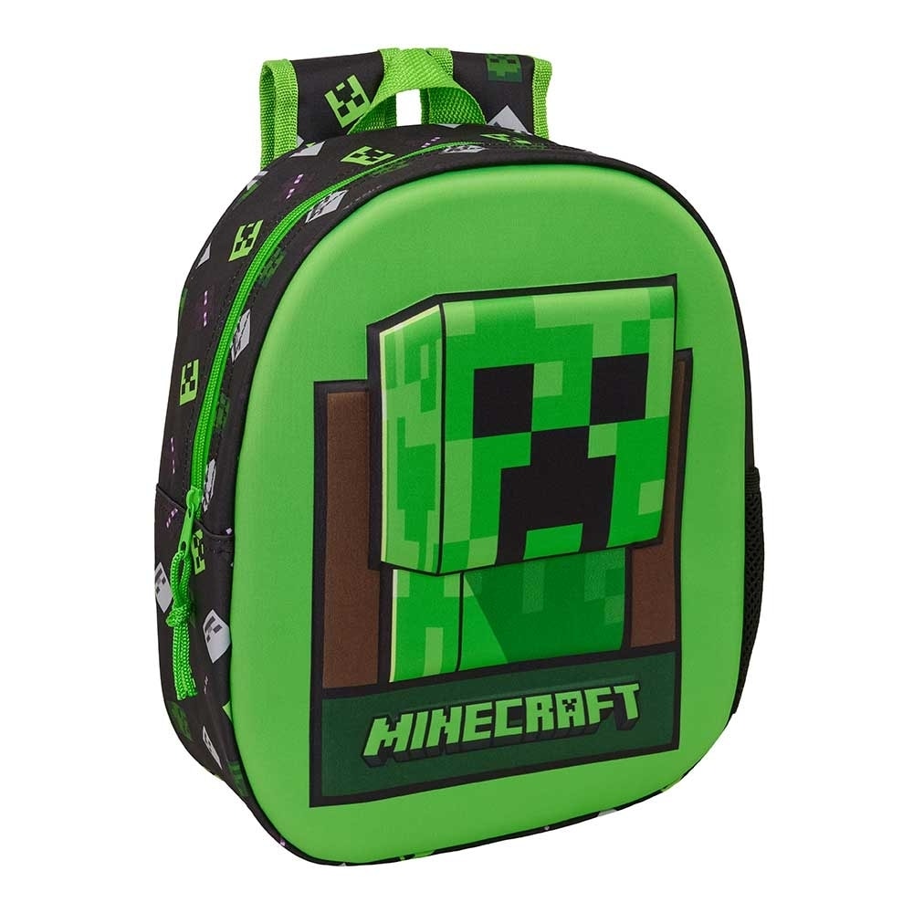 Backpack Safta Minecraft 3D Small 32Cm 622619890