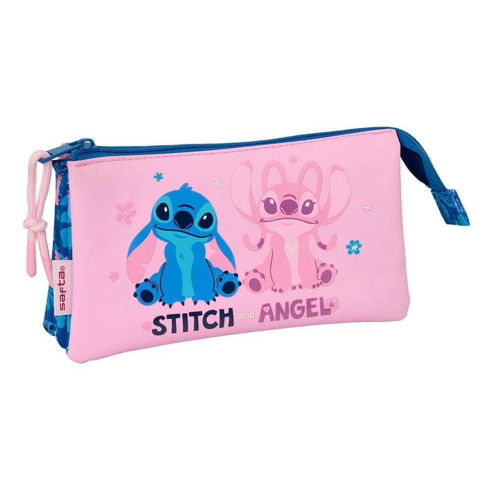 Pencil Case Safta Stitch Lilo 3 Comp. 812689744